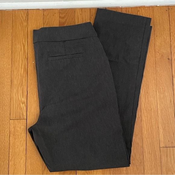 JUST IN Charcoal Stretch Trousers Liz Claiborne Women’s Pants Business Casual - Picture 2 of 10